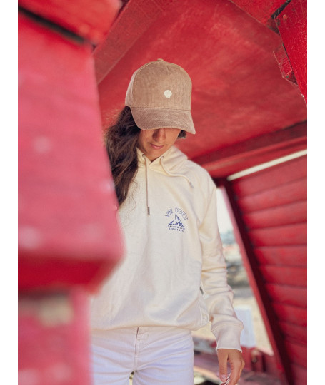 HOODIE MOUSSE Coquille I Vent d'Ouest Collection I Marque Bretonne