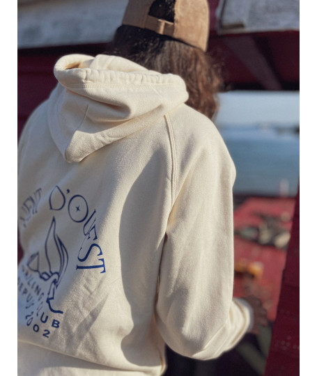 HOODIE MOUSSE Coquille I Vent d'Ouest Collection I Marque Bretonne