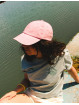 Casquette DUNE – Denim rose, broderie Vent d’Ouest | Vent d’Ouest Collection