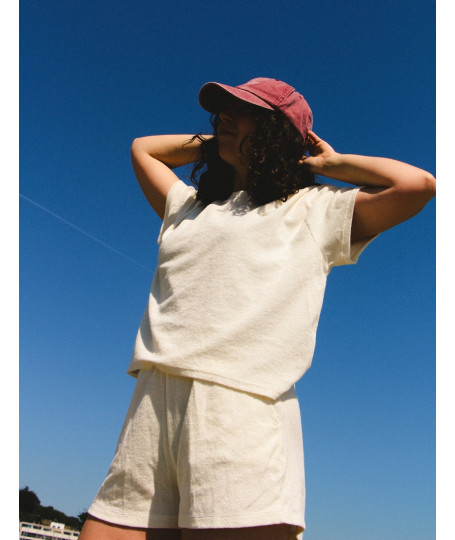 POLO COTIER Naturel I Vent d'Ouest Collection I Marque Bretonne