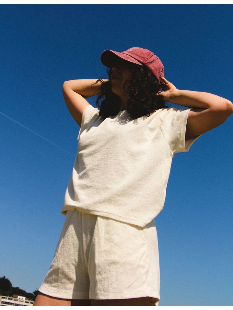 POLO COTIER Naturel I Vent d'Ouest Collection I Marque Bretonne