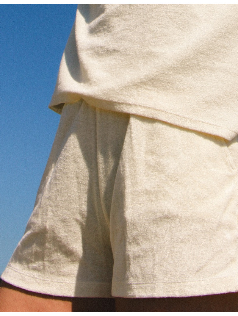 POLO COTIER Naturel I Vent d'Ouest Collection I Marque Bretonne