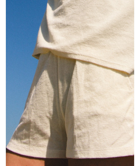 POLO COTIER Naturel I Vent d'Ouest Collection I Marque Bretonne