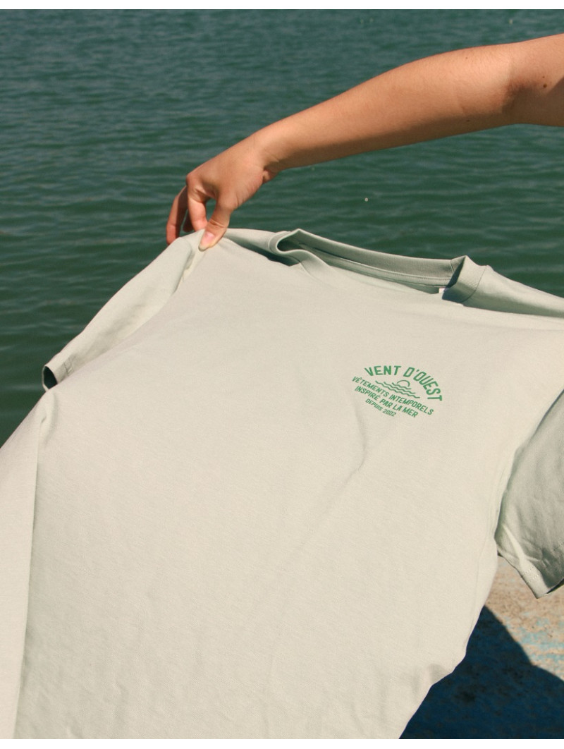 Tee-shirt Natural Sun Aloe en coton bio | Vent d’Ouest Collection