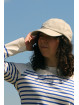 Casquette DUNE – Denim beige, broderie Vent d’Ouest | Vent d’Ouest Collection