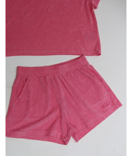 SHORT EPONGE CHILL Rose I Vent d'Ouest Collection I Marque Bretonne