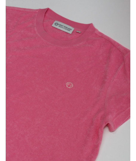 TEE-SHIRT EPONGE Rose I Vent d'Ouest Collection I Marque Bretonne