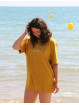 T-SHIRT SUNSET Ocre I Vent d'Ouest Collection I Marque Bretonne