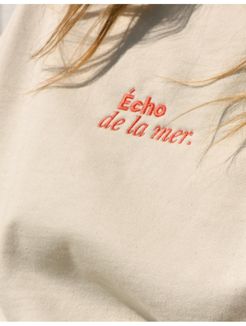 SWEAT Echo de la mer I Vent d'Ouest Collection I Marque Bretonne