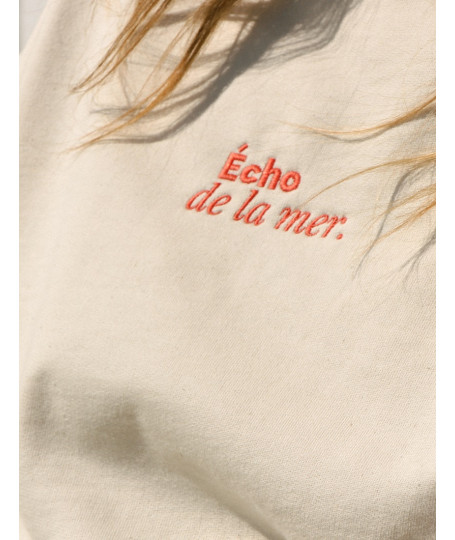 SWEAT Echo de la mer I Vent d'Ouest Collection I Marque Bretonne