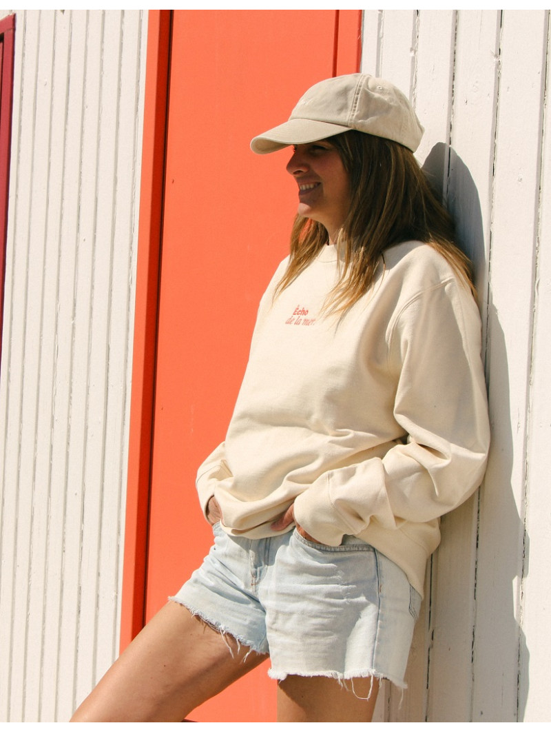 SWEAT Echo de la mer I Vent d'Ouest Collection I Marque Bretonne