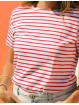Tee-shirt marinière ALIZÉE – Vent d’Ouest Collection | Douceur et élégance marine