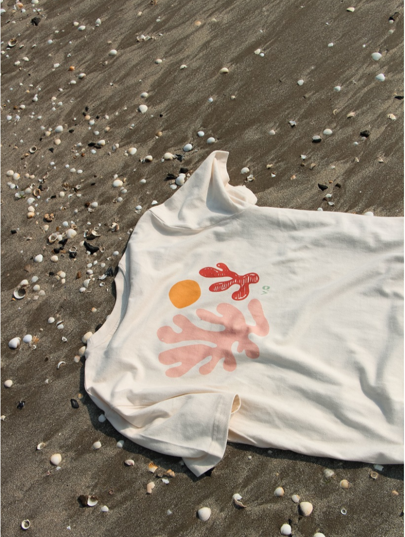T-SHIRT SEAWEEDS I Vent d'Ouest Collection I Marque Bretonne