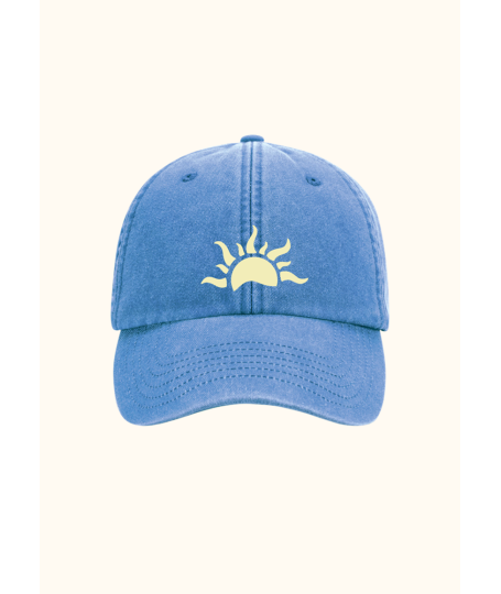 Casquette Vintage Bleu Soleil – Précommande Vent d’Ouest