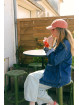 Veste Denim SUNRISE BIRD – Édition Défilé | Précommande 10 jours