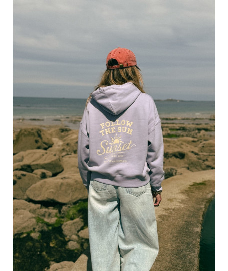 Hoddie Crop Sunset – Édition Défilé | Précommande 10 jours