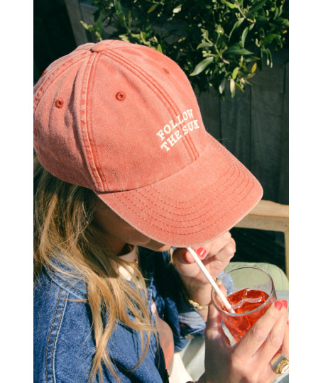 Casquette Vintage pêche FOLLOW THE SUN – Édition Défilé | Précommande 10 jours