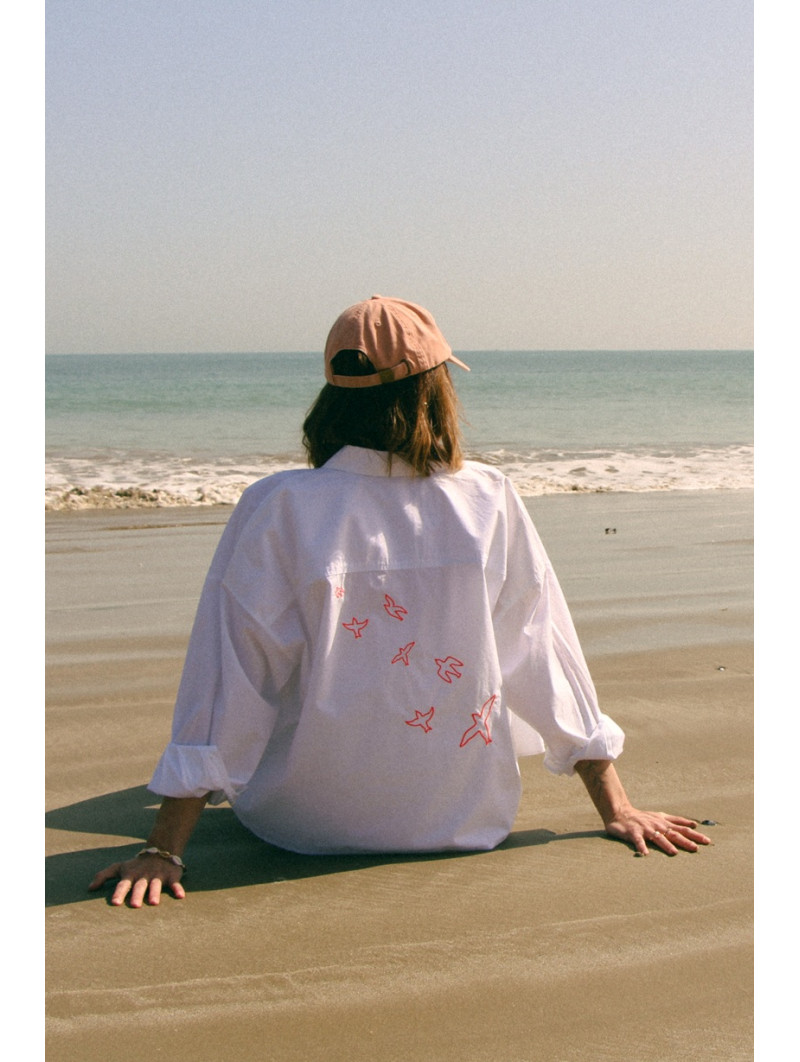 Chemise Crop L’Envolée – Édition Défilé | Précommande limitée 10 jours