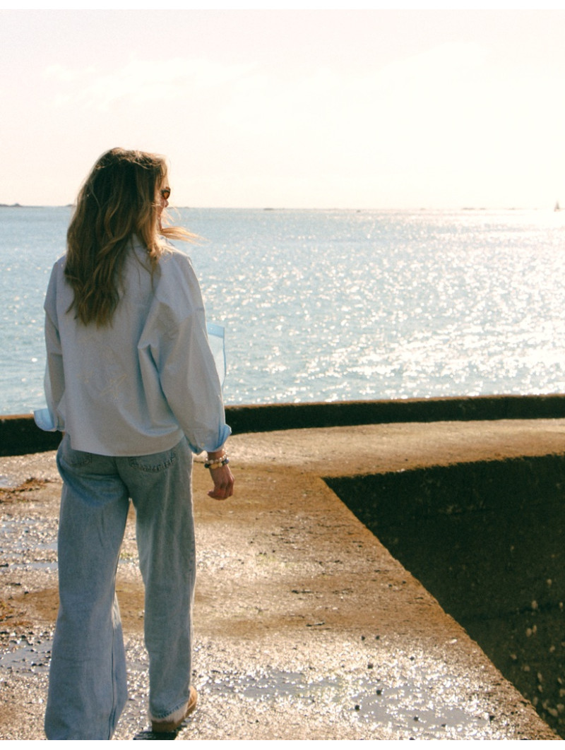 Chemise Crop L’Envolée – Édition Défilé | Précommande limitée 10 jours