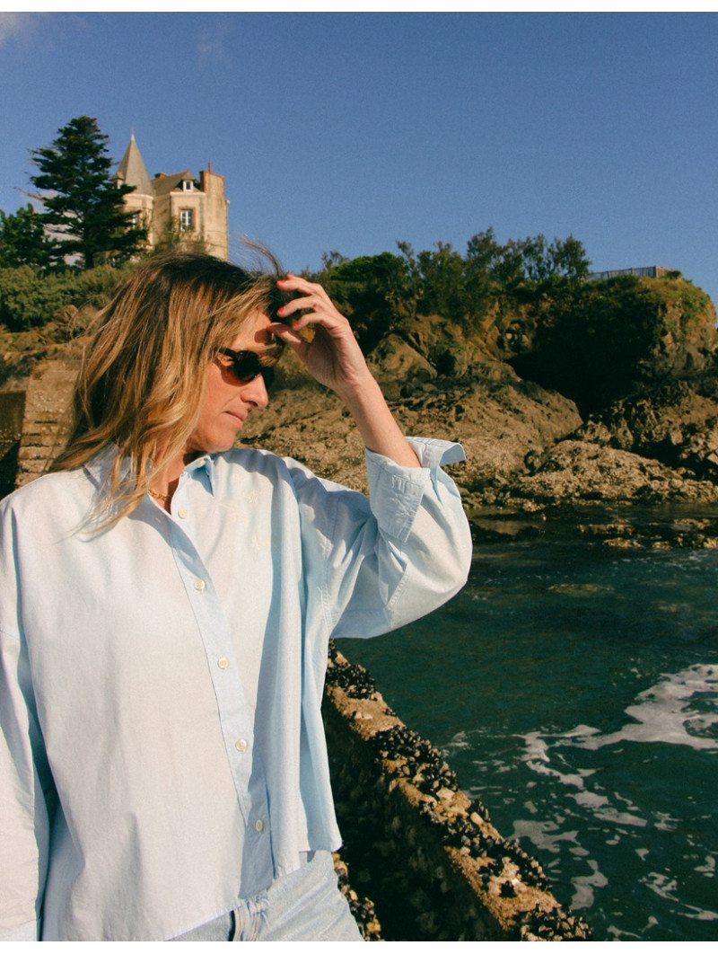 Chemise Crop L’Envolée – Édition Défilé | Précommande limitée 10 jours