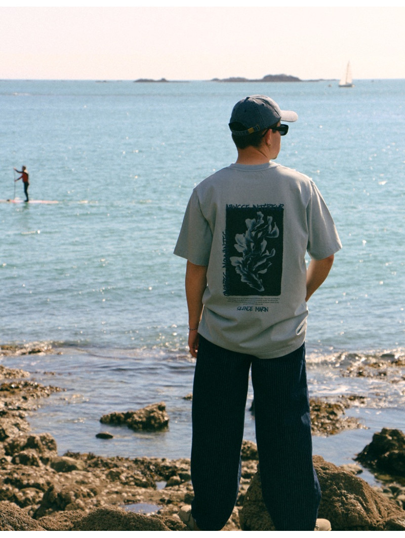 Tee-shirt Vintage Silence Marin – Édition Défilé | Précommande 10 jours