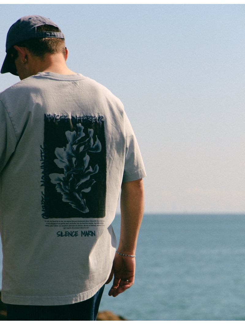 Tee-shirt Vintage Silence Marin – Édition Défilé | Précommande 10 jours