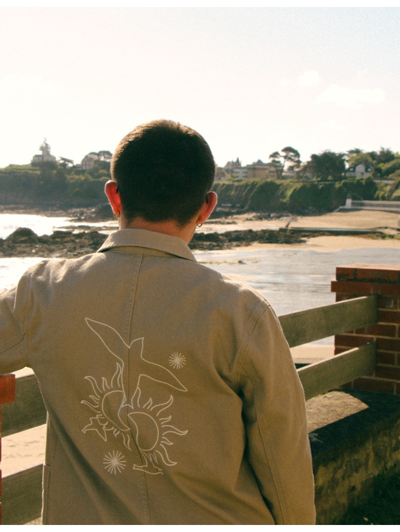 Veste worker SUNRISE BIRD – Édition Défilé | Précommande 10 jours