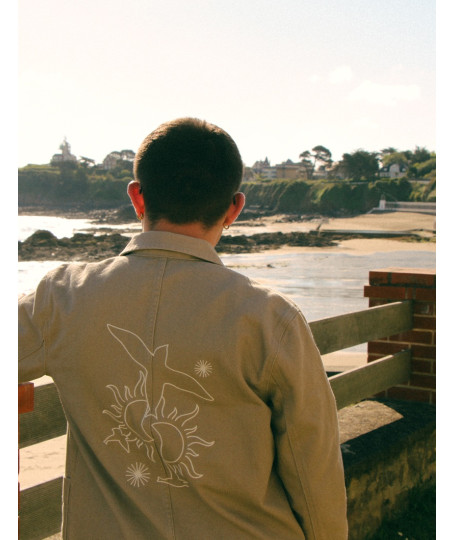 Veste worker SUNRISE BIRD – Édition Défilé | Précommande 10 jours