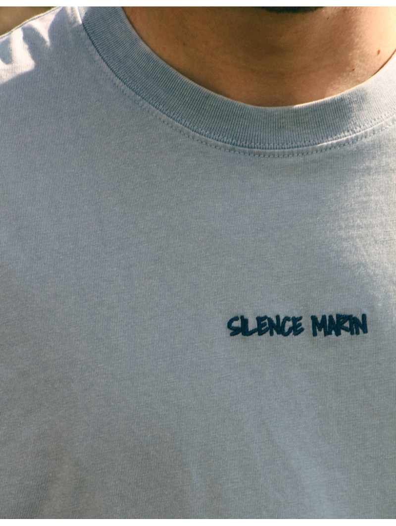Tee-shirt Vintage Silence Marin – Édition Défilé | Précommande 10 jours