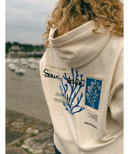 Hoodie Crop Souvenir Salé – Édition Défilé | Précommande 10 jours